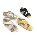 Casual Wedge Heel Sandals Crisscross Strap Sandals Women